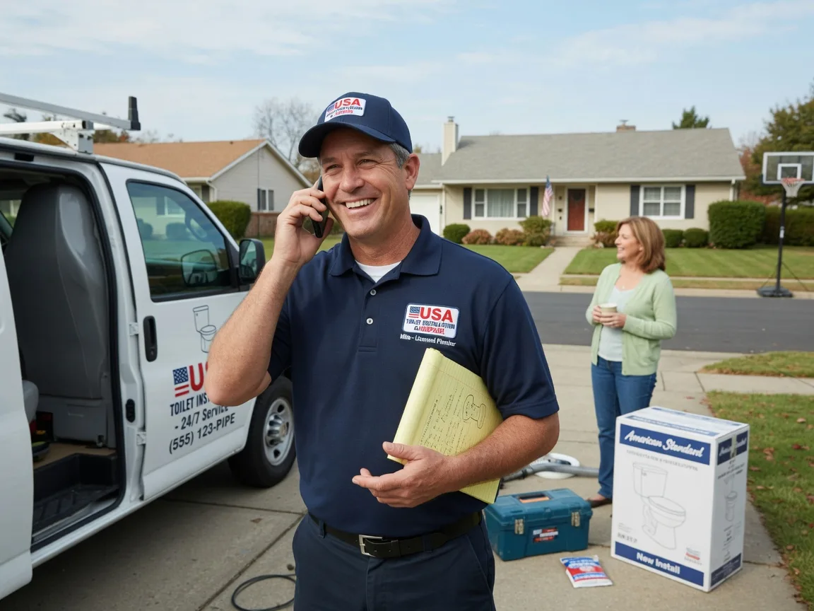 Toilet Installation Almena, WI FAQs
